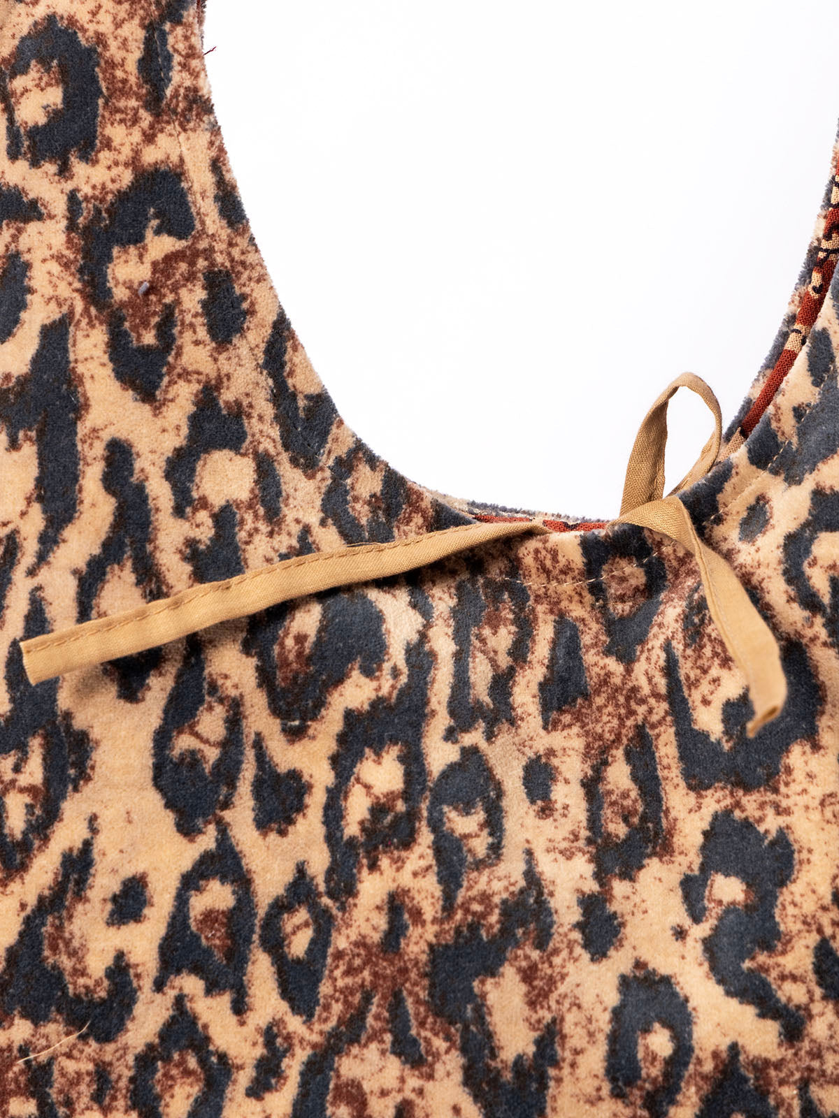 Leopard Vibes Only Tote Bag Contrast Living