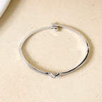 Sacred Sparkle Cross Bracelet Silver Nestasia