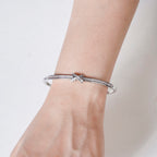 Sacred Sparkle Cross Bracelet Silver Nestasia