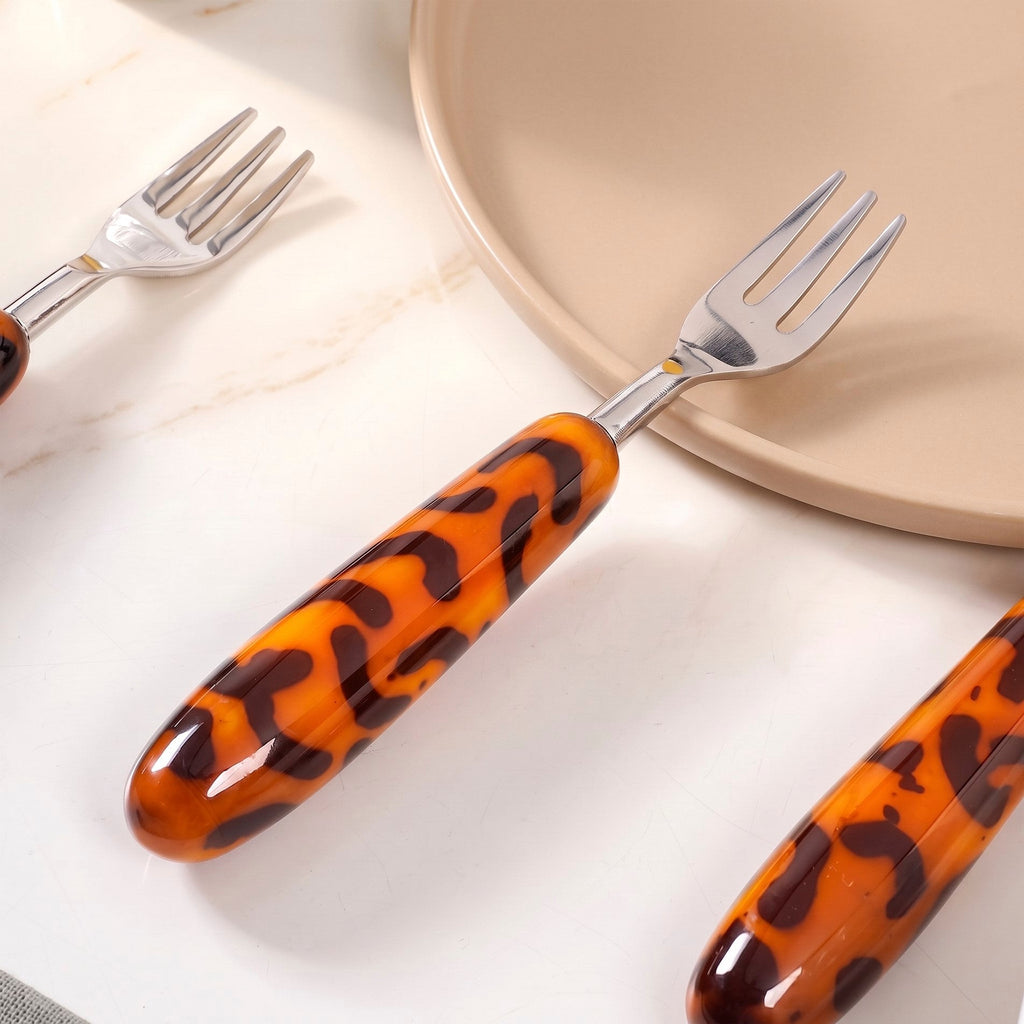 Safari Chic Fruit Fork Set Of 4 Nestasia