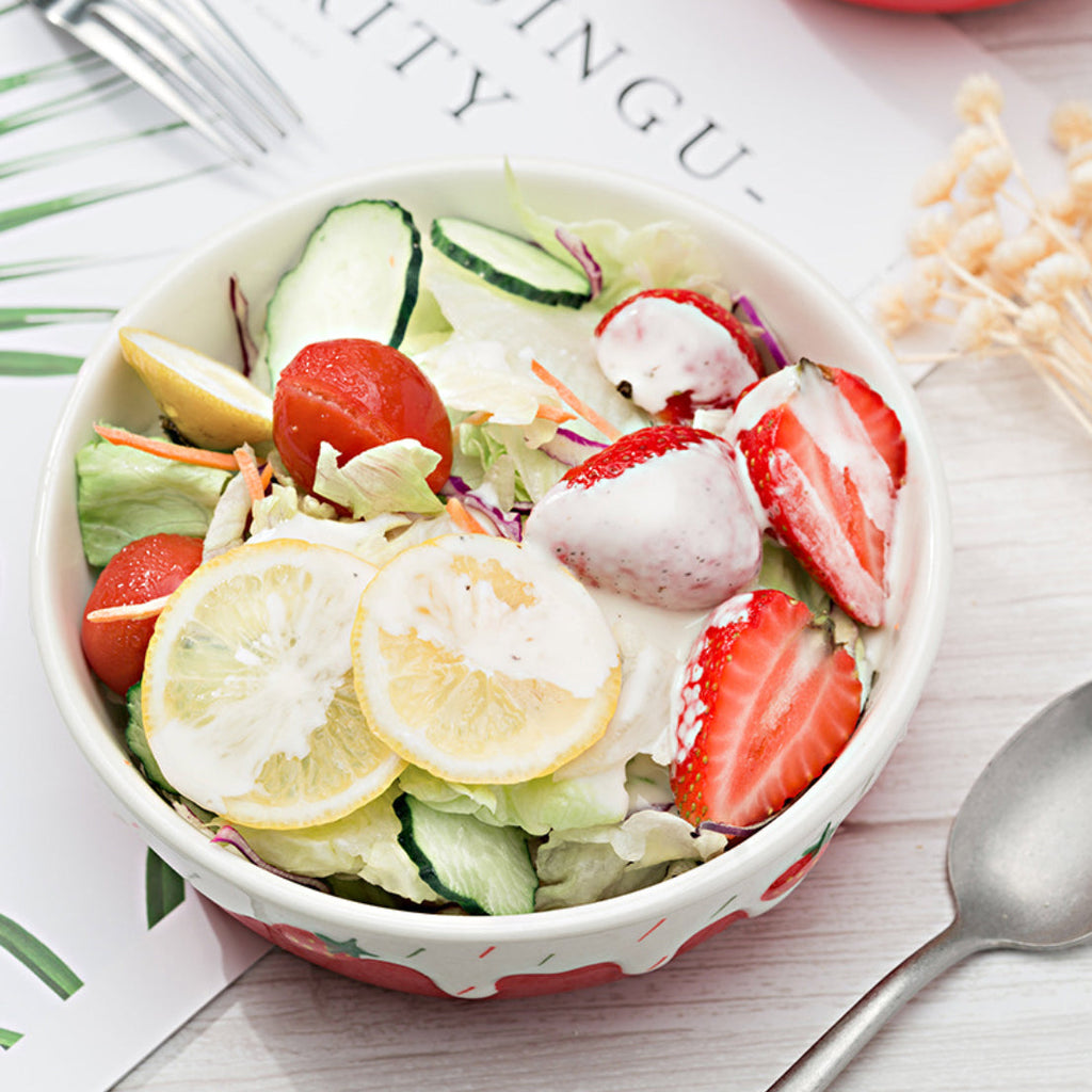 Strawberry Salad Bowls Nestasia
