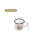 Sassy Brew Quotes Coffee Cup Set Of 4 170ml Nestasia