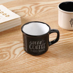Sassy Brew Quotes Coffee Cup Set Of 4 170ml Nestasia