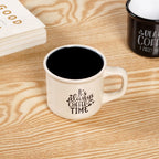 Sassy Brew Quotes Coffee Cup Set Of 4 170ml Nestasia