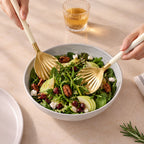 Scallop Shell Gold Serving Spoon Set Of 2 Nestasia