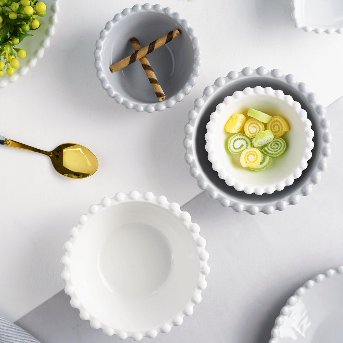 Scalloped Bowl Round Nestasia