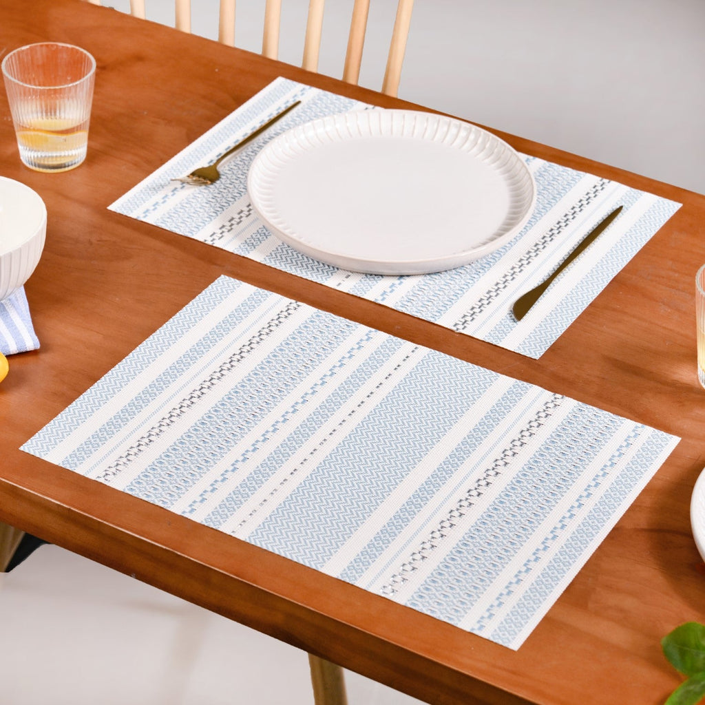 Scandinavian Dining Table Placemat Set Of 6 Nestasia