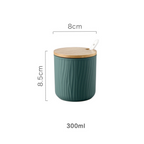 Green Spice Jar Set Nestasia