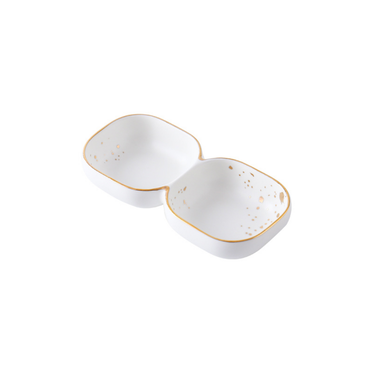 CARA 2 part bowl - classic white Nestasia