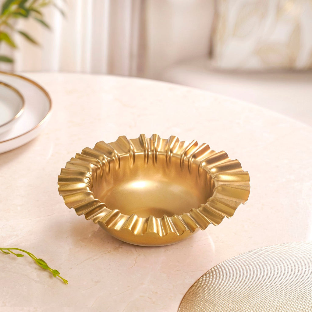 Aurum Ruched Gold Urli 1000ml Nestasia