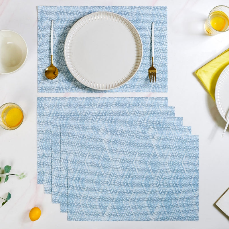 Set Of 6 Sea Waves Placemats Nestasia