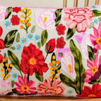 Secret Oasis Embroidered Cotton Cover 50x35cm