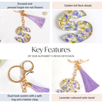 Secret Garden S Keychain With Satin Tassel Nestasia
