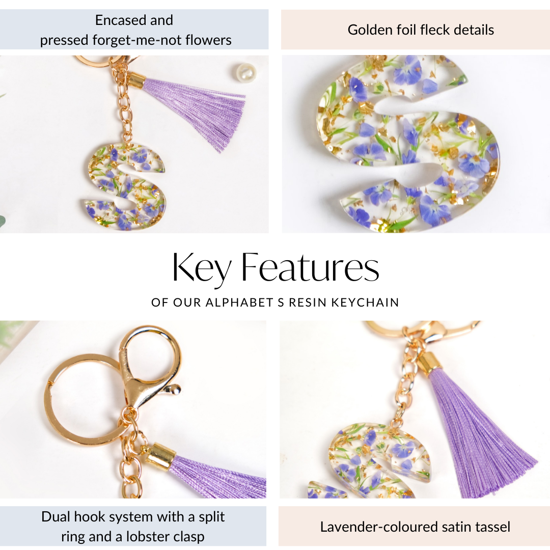 Secret Garden S Keychain With Satin Tassel Nestasia