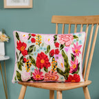 Secret Oasis Embroidered Cotton Cover 50x35cm Nestasia