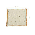 Sequinned Sage Thali Covers Set Of 2 Nestasia
