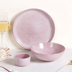 Sera Pink 14 Piece Minimalistic Dinner Set For 6 Nestasia
