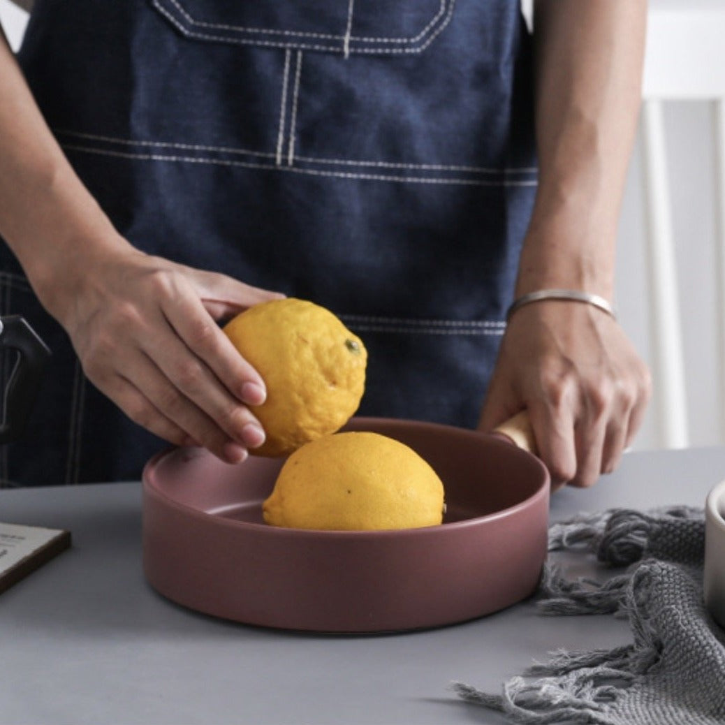 Serving Bowl With Handle Nestasia