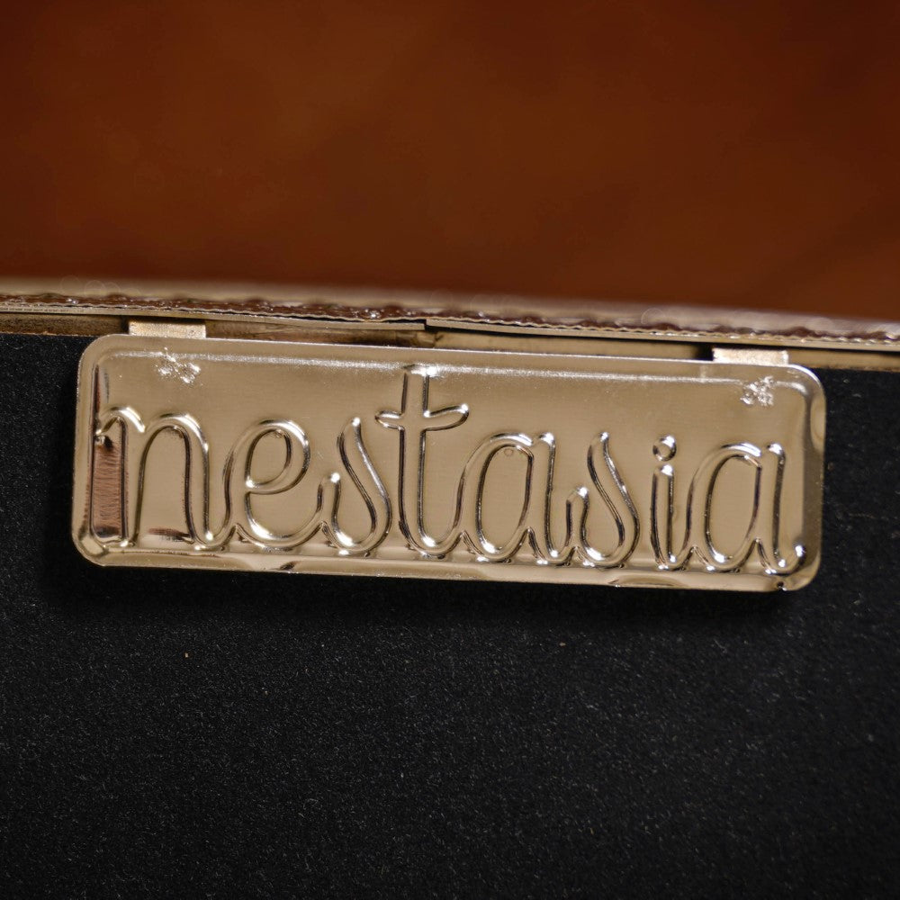 Decorative Oval Tray Silver Small Nestasia