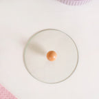 Pebble Textured Serving Bowl With Glass Lid 950ml Nestasia