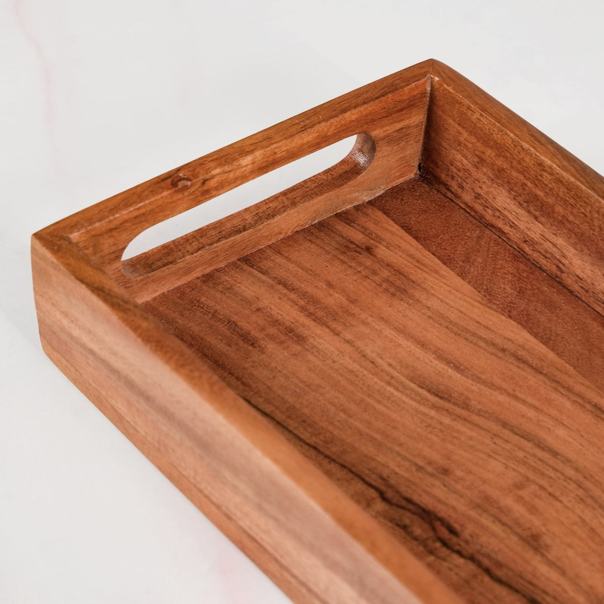Wooden Snack Serving Tray 41x16cm Nestasia