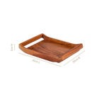 Acacia Wood Serving Tray 30x20cm Nestasia