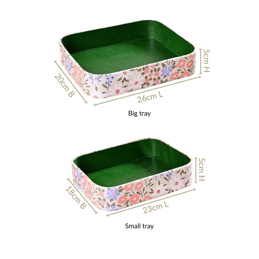 Set Of 2 Florina Desk Organiser Tray Nestasia