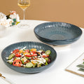 Set Of 2 Spiral Design Large Serving Dishes 1800ml Nestasia