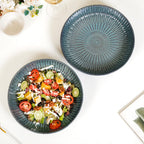 Set Of 2 Spiral Design Large Serving Dishes 1800ml Nestasia