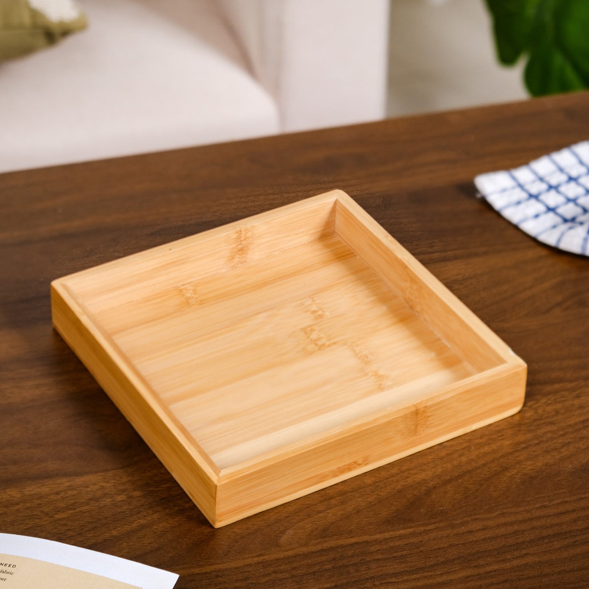 Glass Snack Serving Bowls With Tray Nestasia