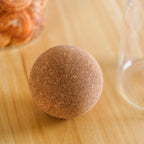 Set Of 2 Cork Ball Glass Jars 750ml Nestasia