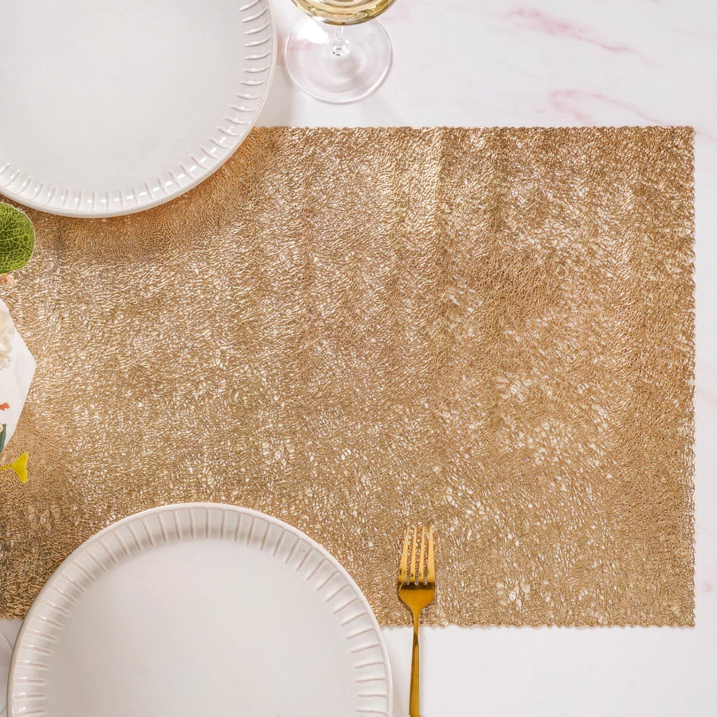 Glam Table Runner Gold 183x37cm Nestasia