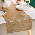 Glam Table Runner Gold 183x37cm Nestasia