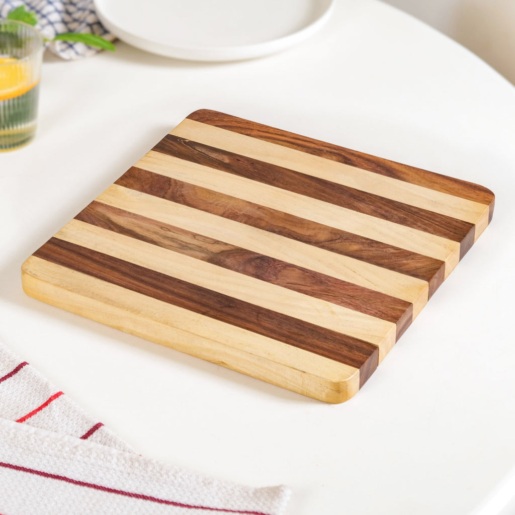 Atelier Square Serve And Slice Board 30x30cm Nestasia
