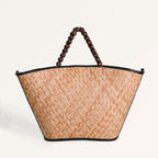 Shitalpati Bag With Beaded Handles Nestasia