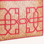 BreezeBag Ruby Red Weave Carryall Tote Nestasia