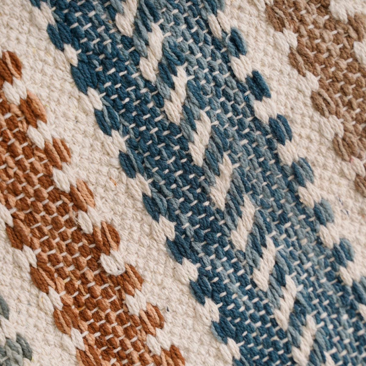 Shore Stripe Tassel Washable Floor Runner 130x50cm Nestasia