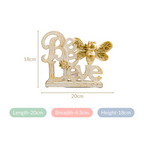 Bee-Lieve Home Letter Decor Object Nestasia