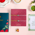 Shri Radha Rakhi Gift Set Nestasia