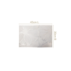 Blooming Flower Silver Table Mat Set Of 6 Nestasia