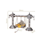 Silver Jhula For Laddu Gopal Nestasia