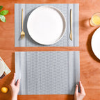 Silver Lining Placemat Set Of 6 Nestasia