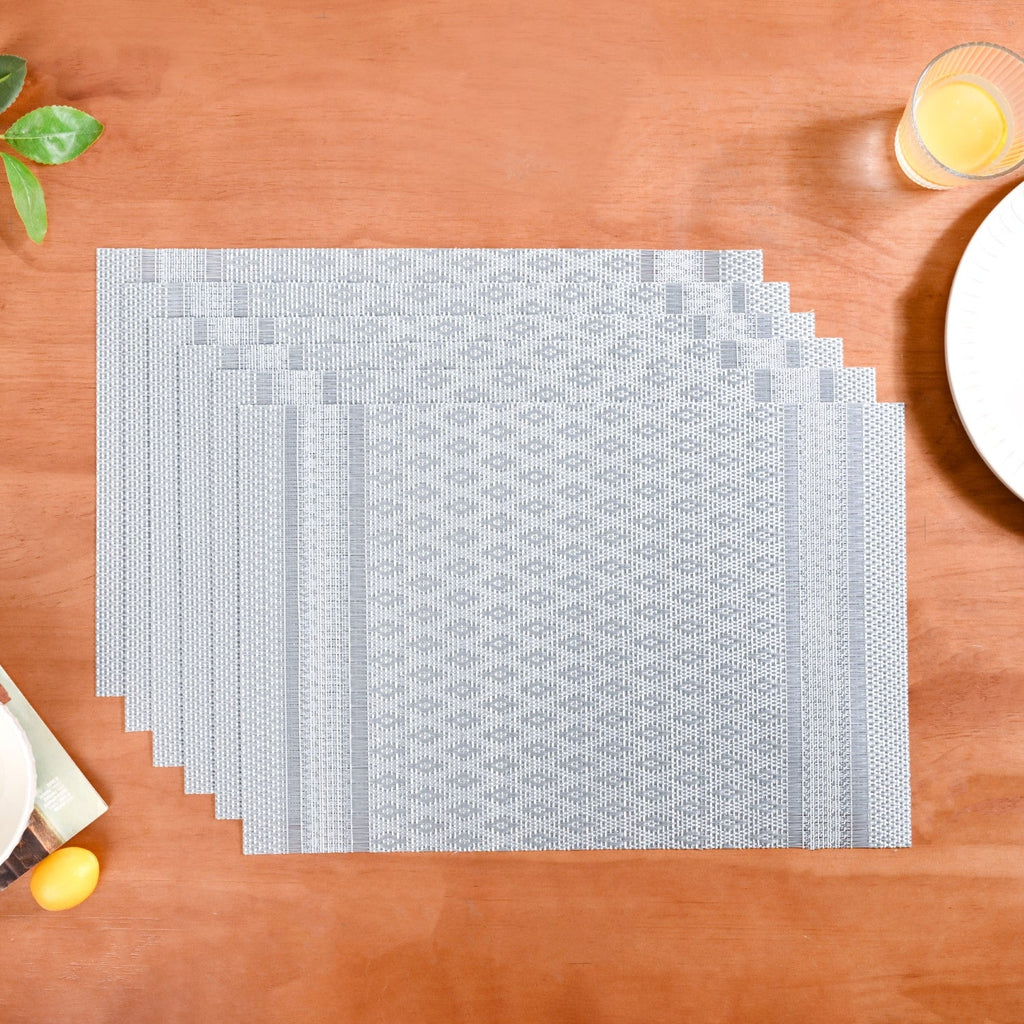 Silver Lining Placemat Set Of 6 Nestasia