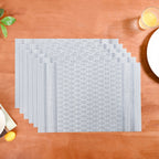 Silver Lining Placemat Set Of 6 Nestasia