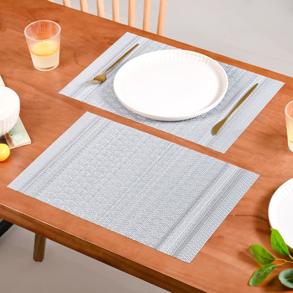 Silver Lining Placemat Set Of 6 Nestasia