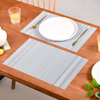 Silver Lining Placemat Set Of 6 Nestasia