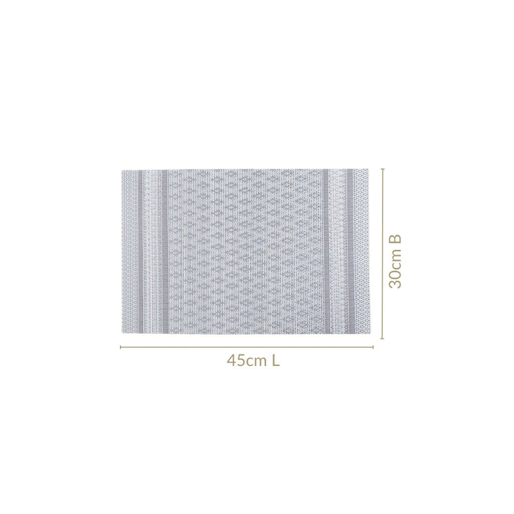 Silver Lining Placemat Set Of 6 Nestasia