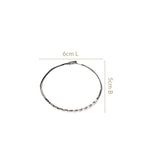 Silver Zigzag Pearl Bracelet Nestasia