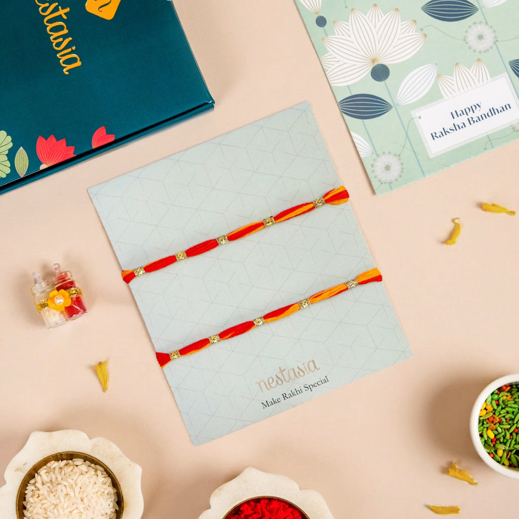 Simply Traditional Rakhi Gift Set Nestasia