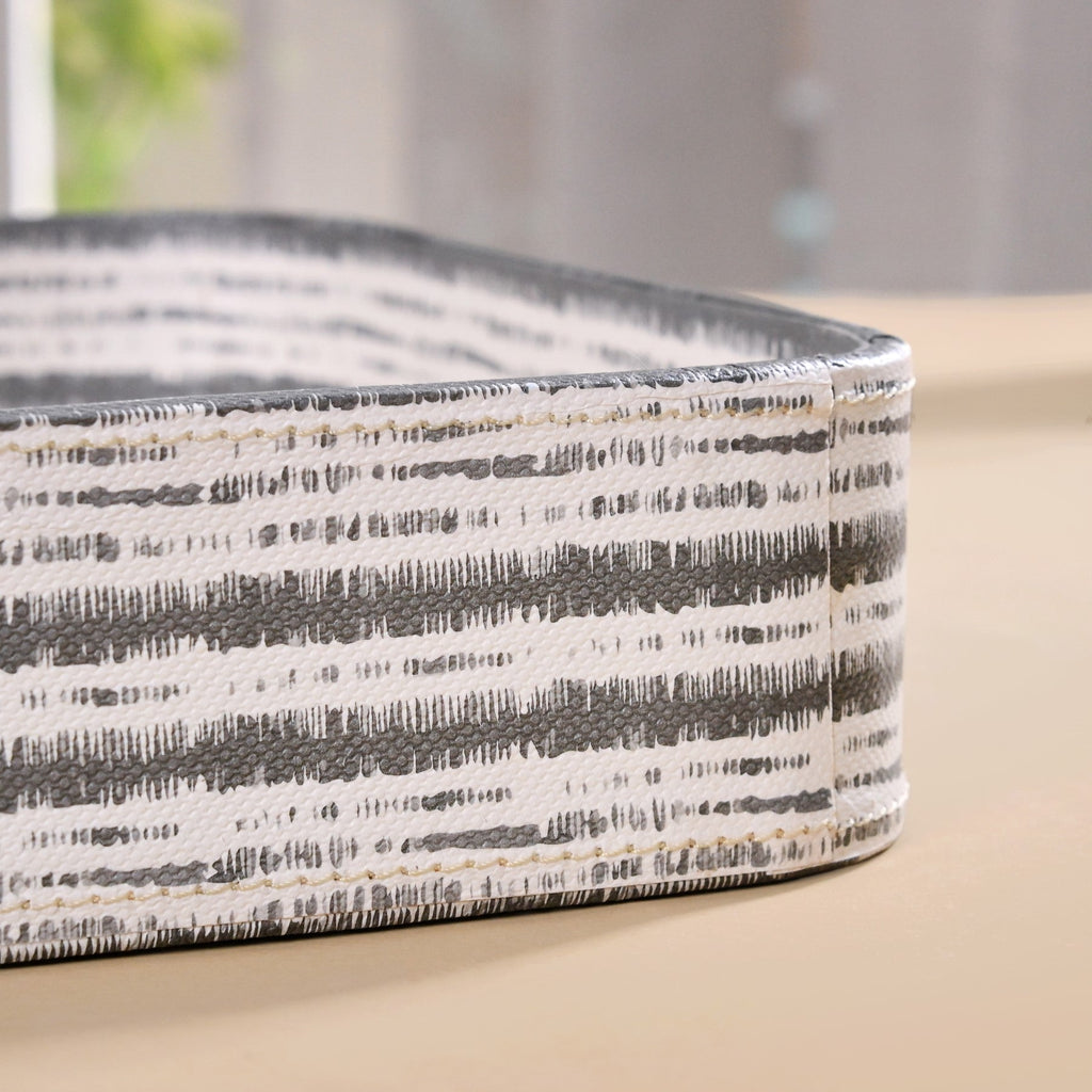 SlateLine Desk Organiser Tray Set Of 2 Nestasia